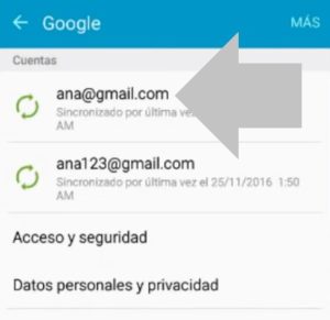 como eliminar cuenta google de un dispositivo 
