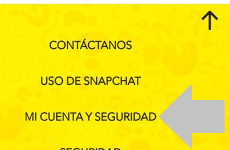 selecciona la opcion mi cuenta y seguridad dentro de la app